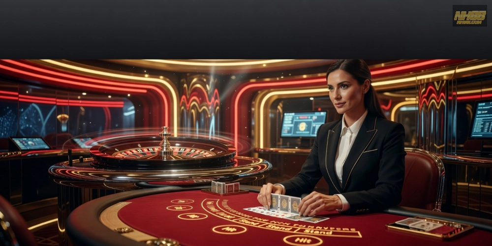 Khái niệm live casino online nh88 được minh họa qua giao diện chơi game thực tế