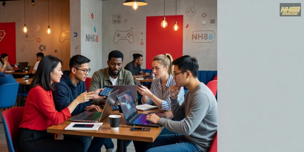 Ảnh cộng đồng game thủ chia sẻ kinh nghiệm hướng dẫn nh88 hiệu quả